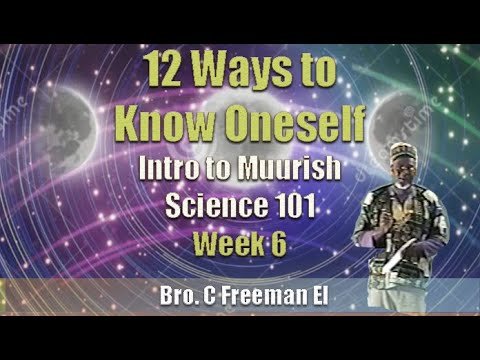 C Freeman El |  12 Ways to Know Oneself (Muurish Science 101) Week 6 (Excerpt)