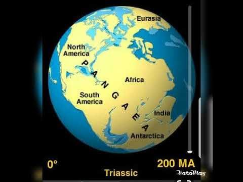 Pangea Map #education