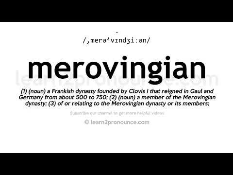 How to pronounce Merovingian | English pronunciation